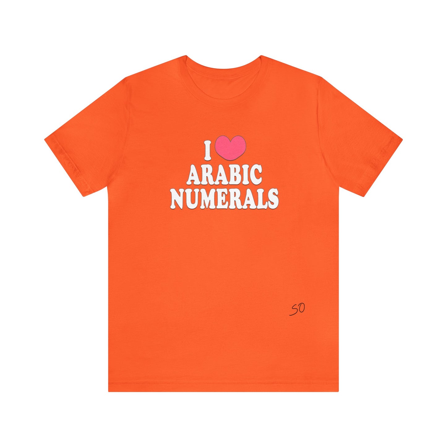 I Love Arabic Numerals - Sammy Obeid