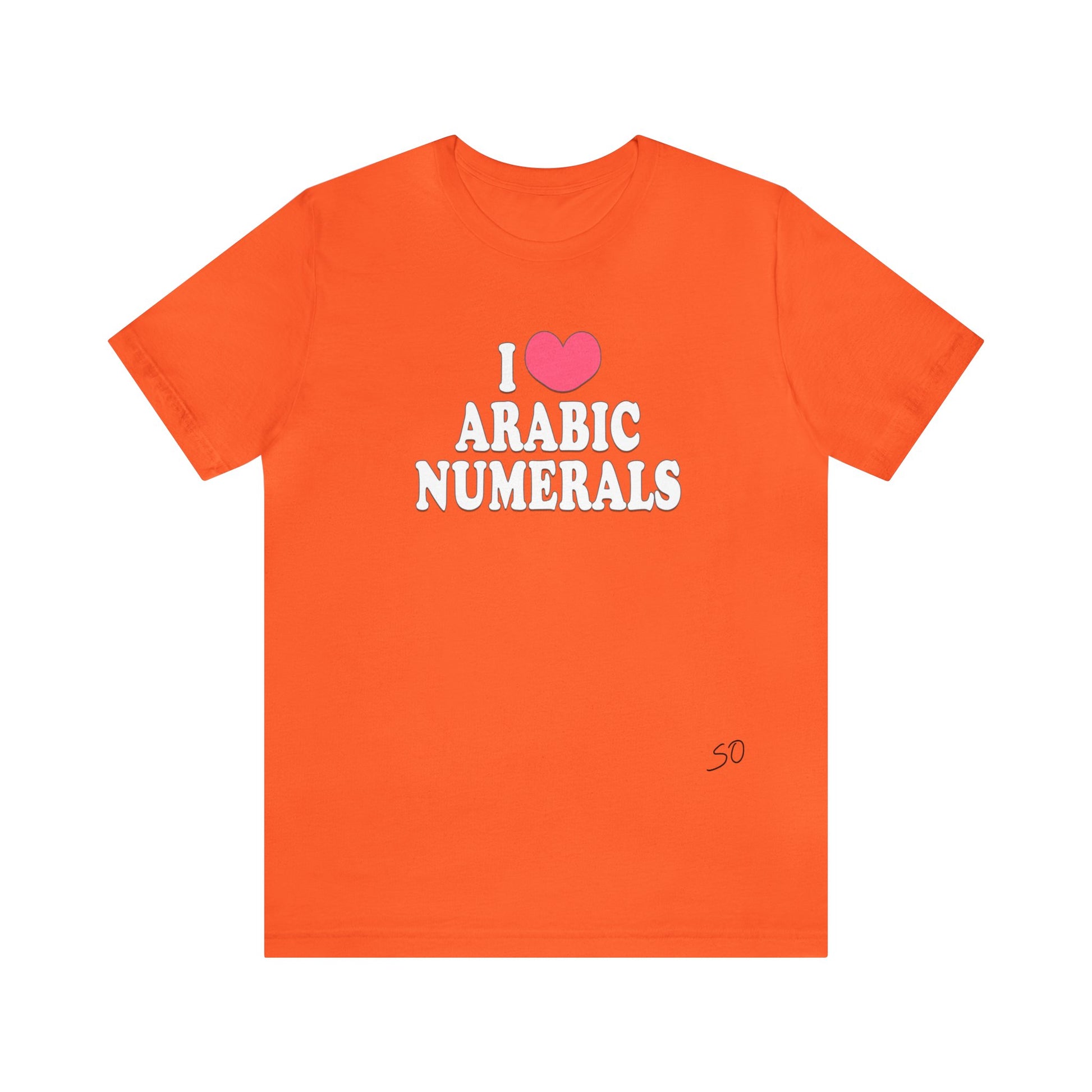 I Love Arabic Numerals - Sammy Obeid