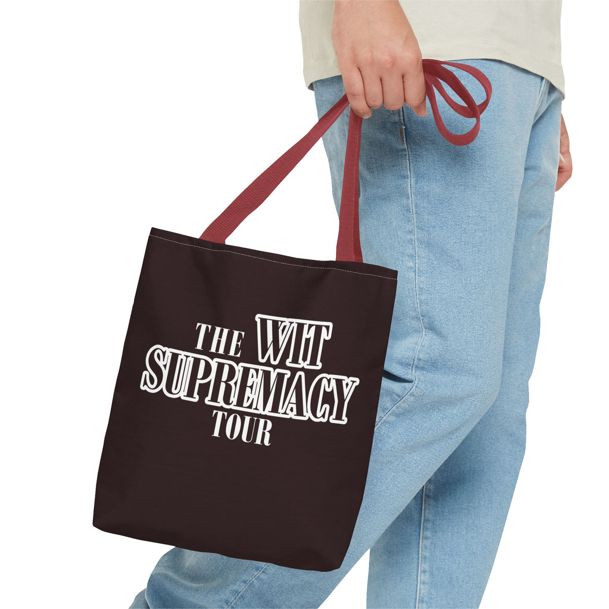 The Wit Supremacy Tour Graphic Dark Tote Bag
