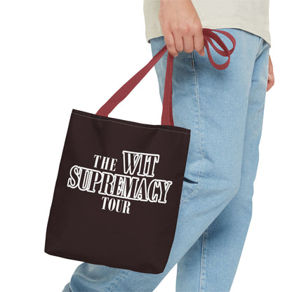 The Wit Supremacy Tour Graphic Dark Tote Bag
