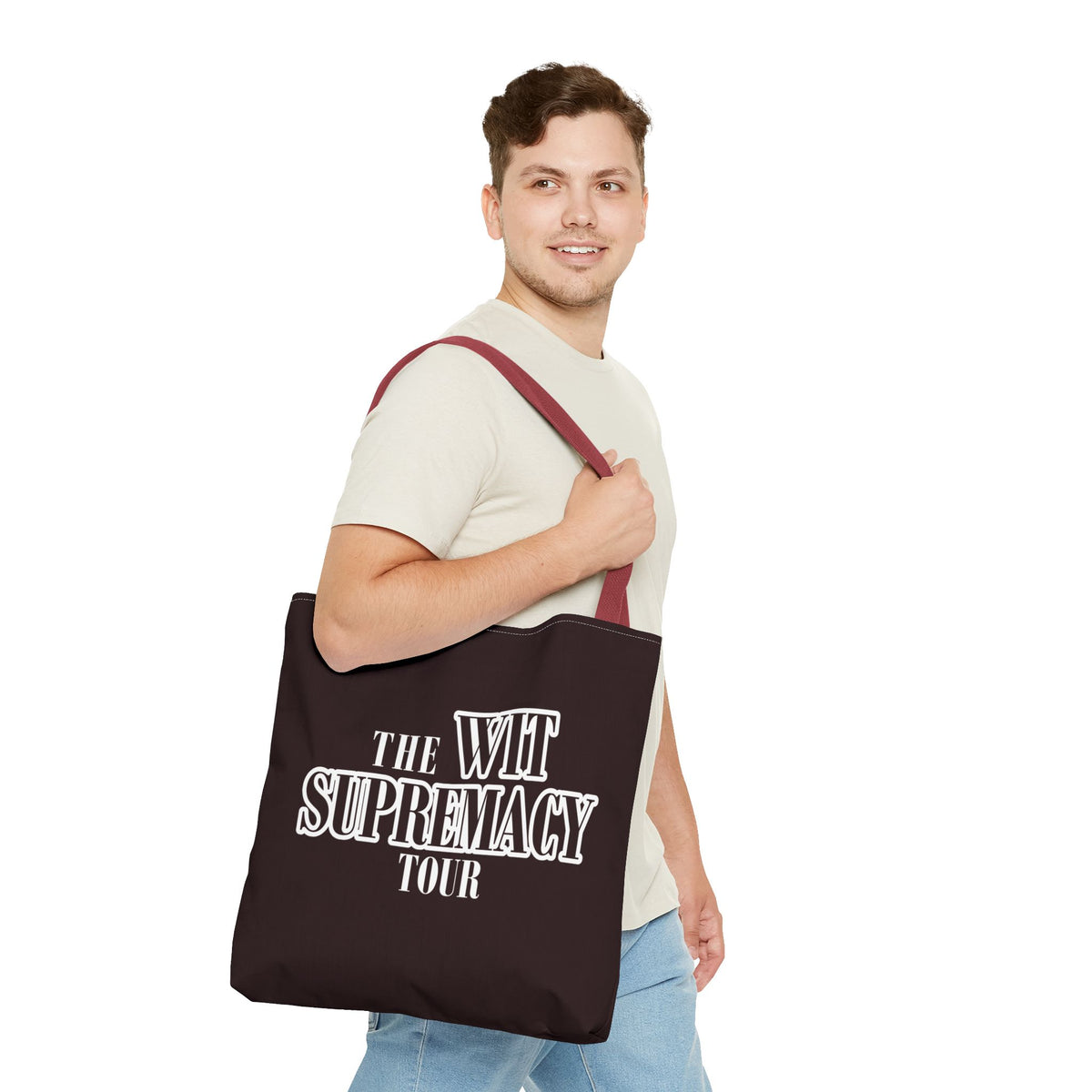 The Wit Supremacy Tour Graphic Dark Tote Bag