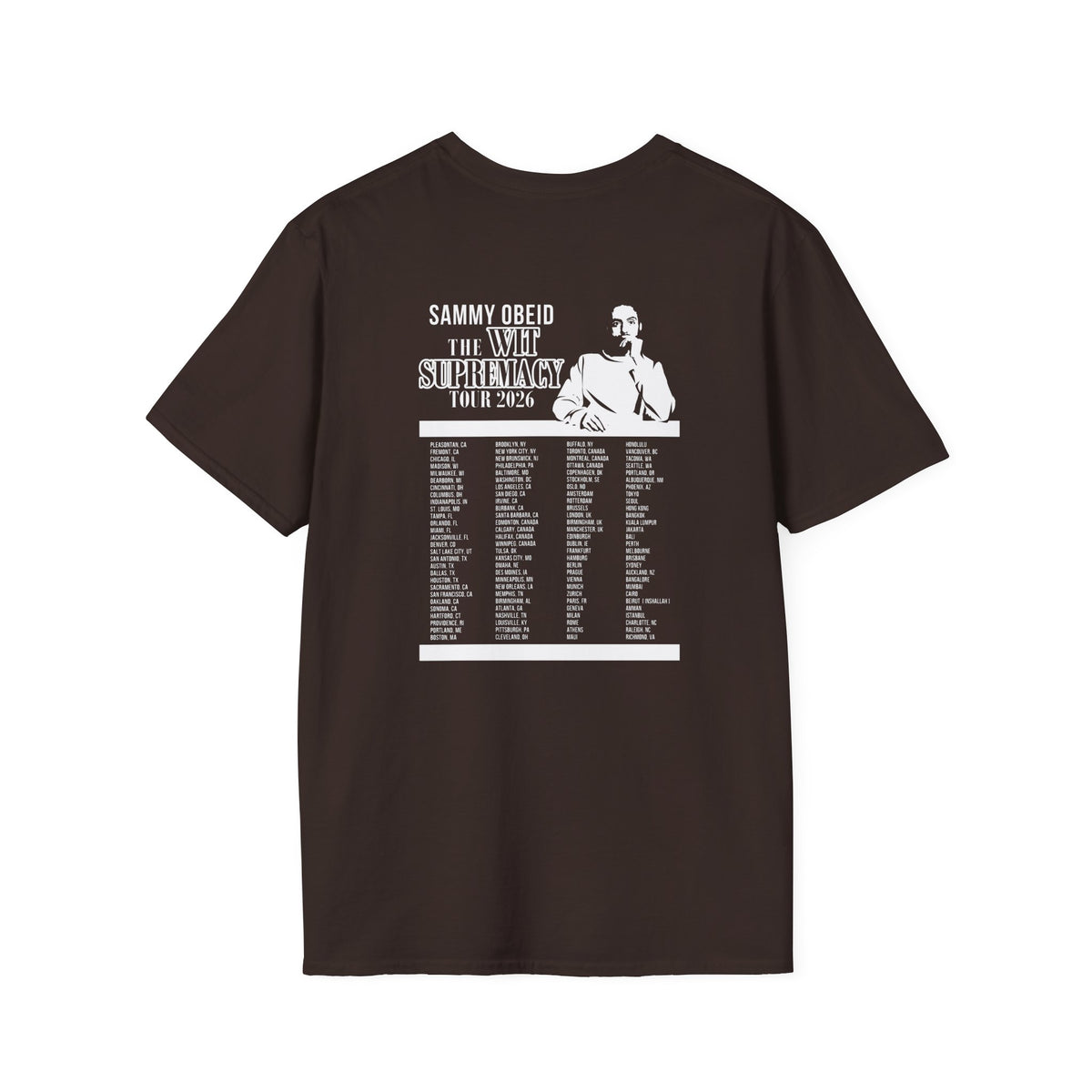 The WIT Supremacy Tour Dark T-Shirt