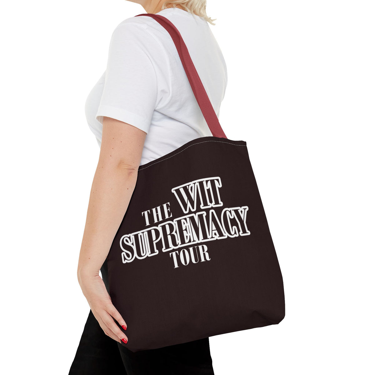 The Wit Supremacy Tour Graphic Dark Tote Bag