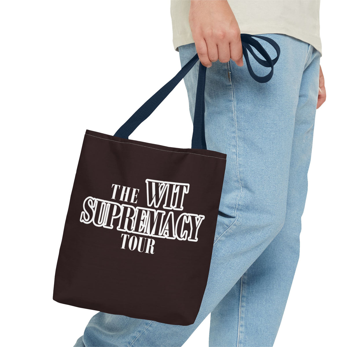 The Wit Supremacy Tour Graphic Dark Tote Bag