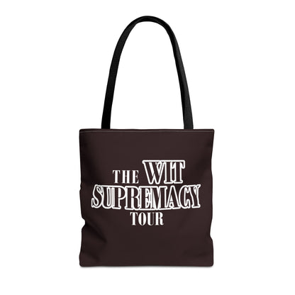 The Wit Supremacy Tour Graphic Dark Tote Bag