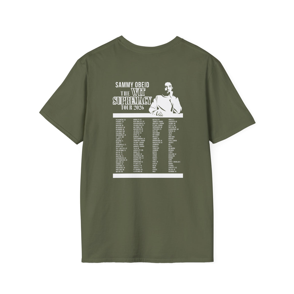 The WIT Supremacy Tour Dark T-Shirt
