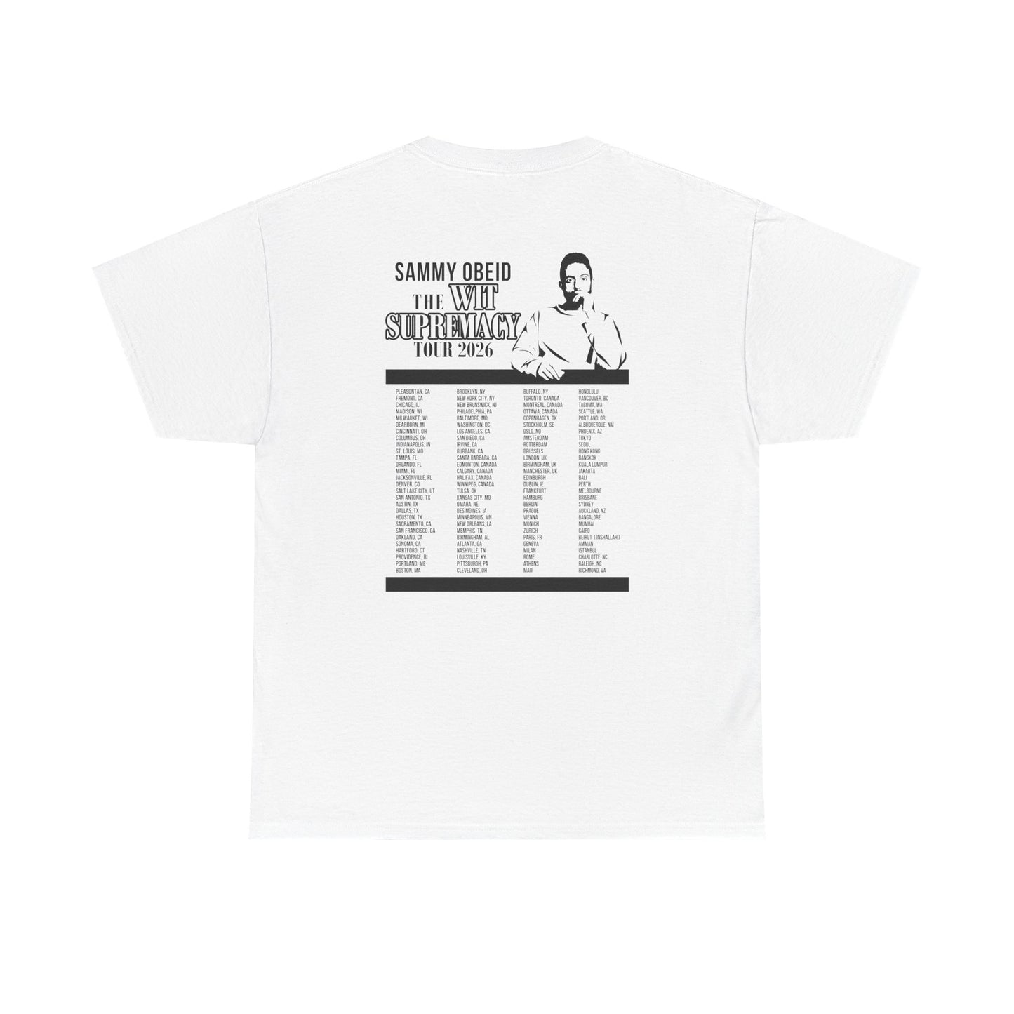 WIT SUPREMACY TOUR TEE