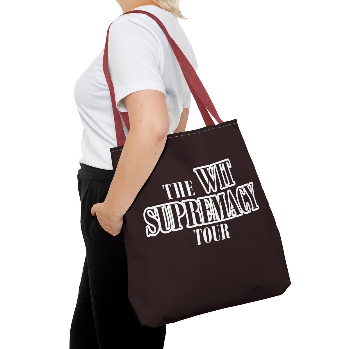 The Wit Supremacy Tour Graphic Dark Tote Bag