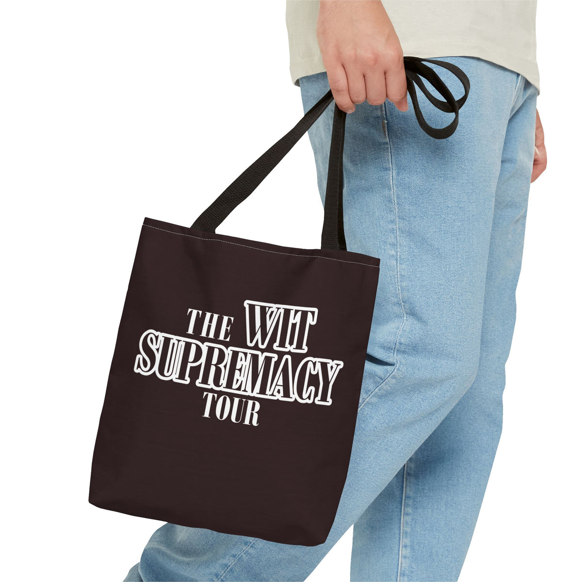 The Wit Supremacy Tour Graphic Dark Tote Bag