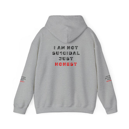 I Am Not Su1cidal Just Honest Hoodie