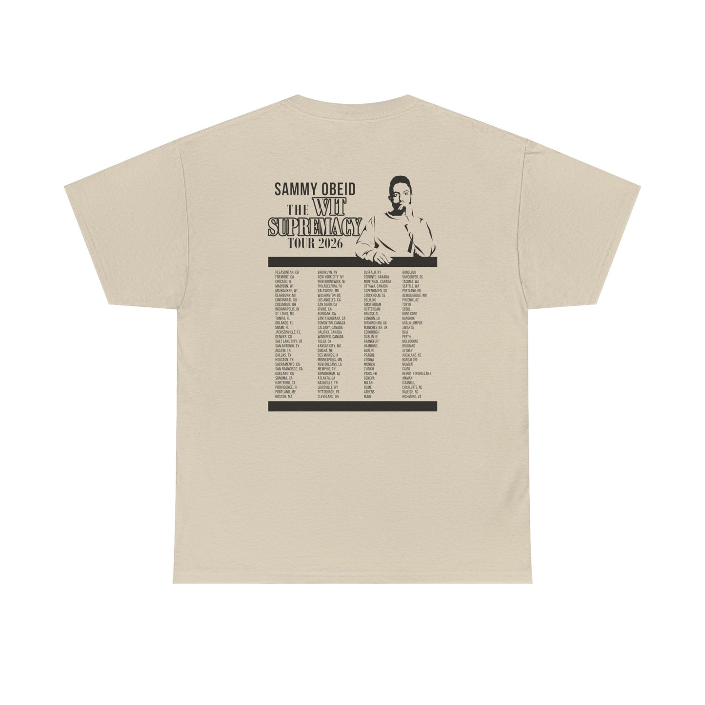 WIT SUPREMACY TOUR TEE