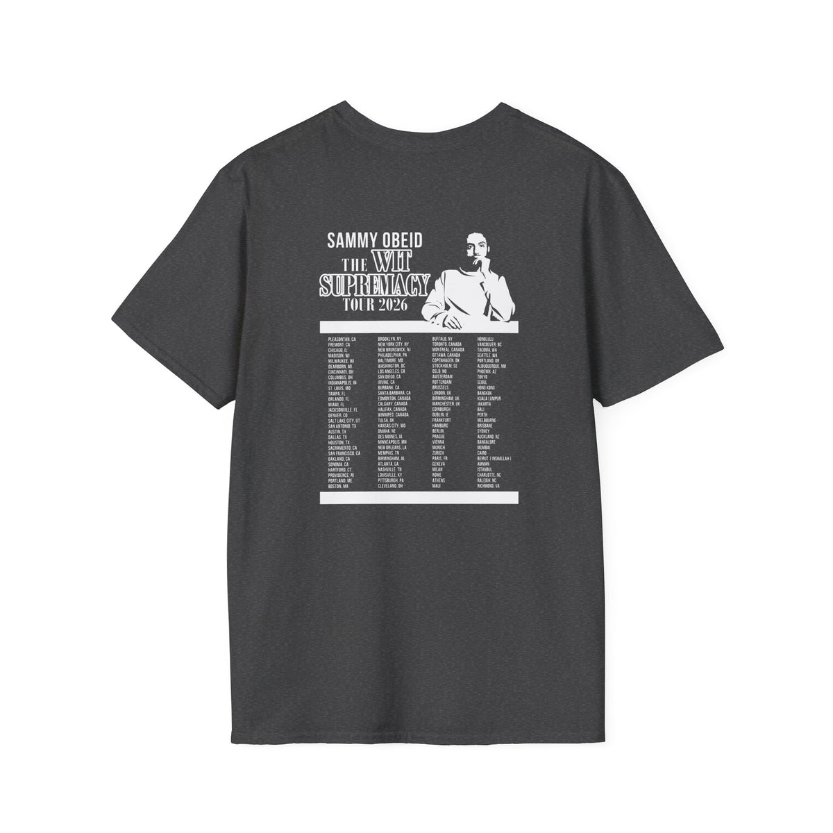 The WIT Supremacy Tour Dark T-Shirt