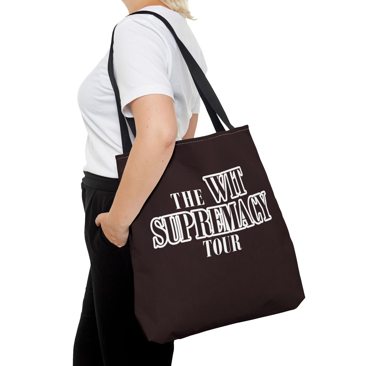 The Wit Supremacy Tour Graphic Dark Tote Bag