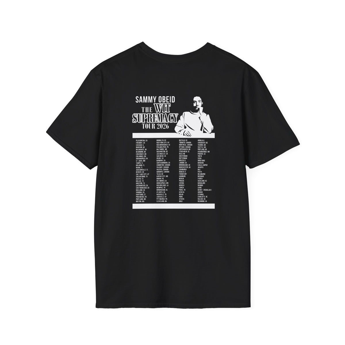 The WIT Supremacy Tour Dark T-Shirt