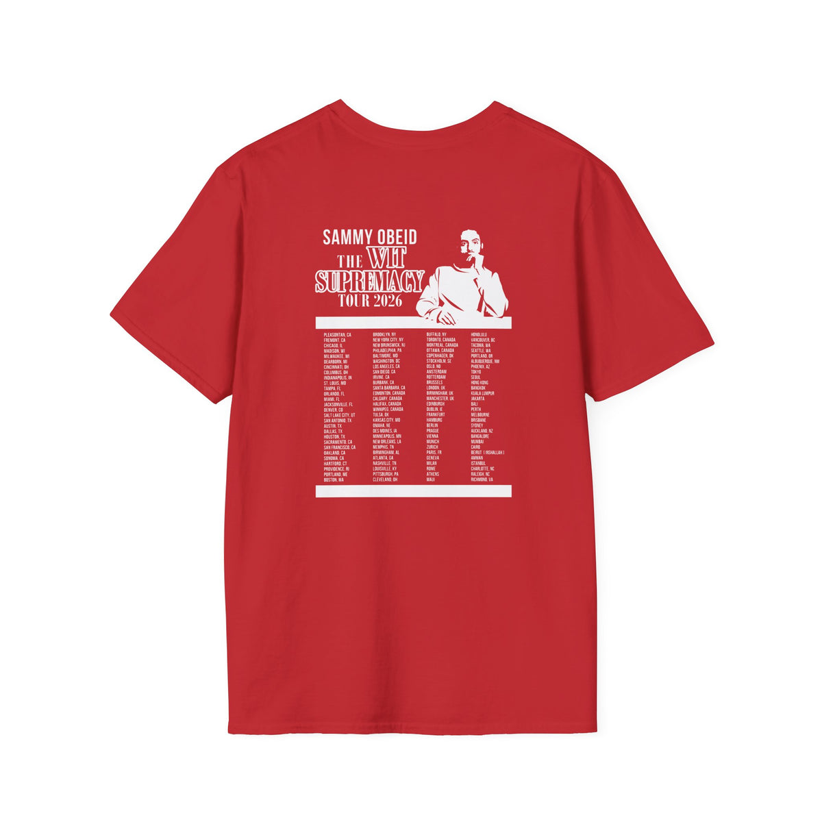 The WIT Supremacy Tour Dark T-Shirt