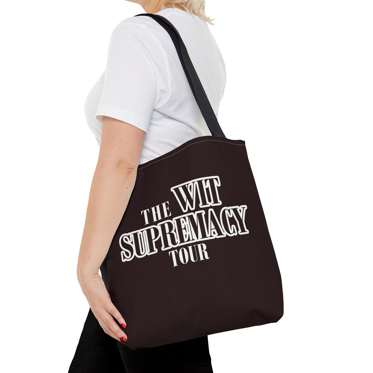 The Wit Supremacy Tour Graphic Dark Tote Bag
